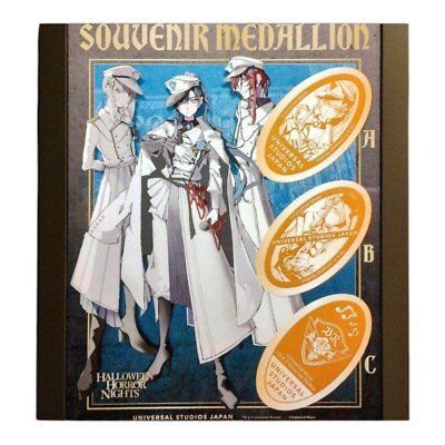 3sets Ado USJ Universal Studios Japan Blue Rose Corps Souvenir
