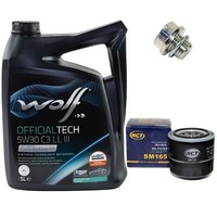 MotoröL Set 5W30 5 Liter + ÖLfilter + ÖLablassschraube FüR Suzuki Grand Vitara I