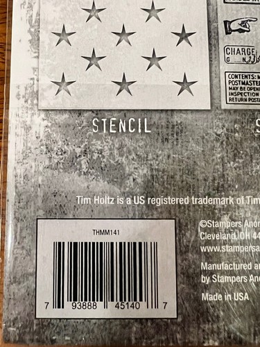 Tim Holtz Stamper's Anonymous Stempel & Schablonen Set, Wählen Sie Ihre STILE - Bild 22 von 38