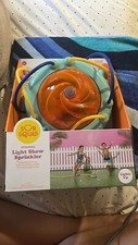 Sun Squad Wet Wild Light Show Sprinkler Wiggle Tubes Water Fun Kid's Lawn Toy