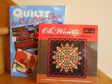 Miniature Quilts 2 book set Celebrations colorful photos shipping included