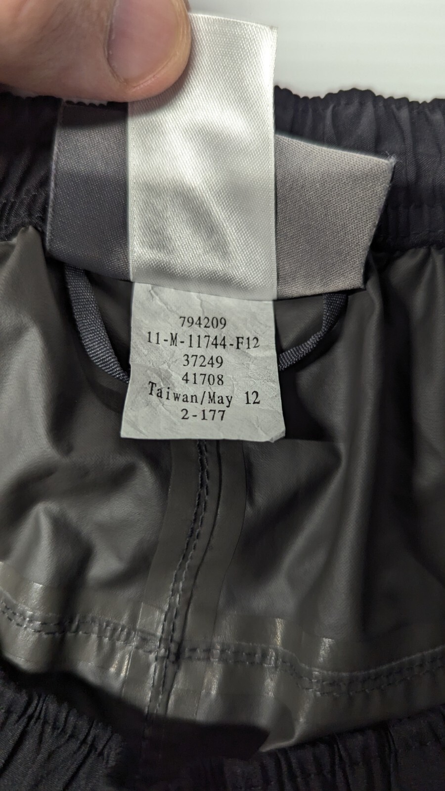 REI E1 Elements Packable Rain Pants Mens Large 30… - image 11