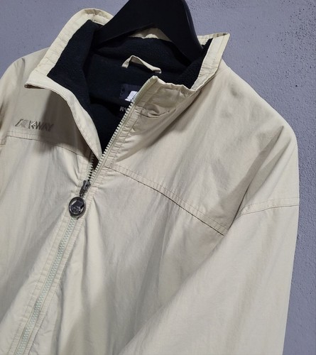 K-way Vintage Jacke beige Herren Gr.M - Bild 3 von 6