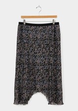 Matilda Jane Good Hart GH Wimberley Pleated Paisley Midi skirt sz L Large NWOT