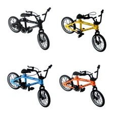 Mini Mountain Bike Model Alloy Metal Finger Bicycle Racing Toy Kid Gift