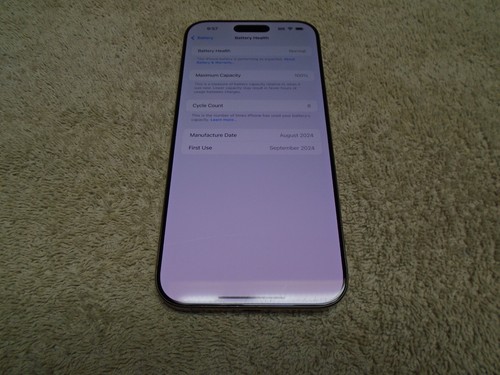 Apple iPhone 16 Pro Max, 256gb, Desert Titanium, Carrier Unlocked, Excellent!! - Afbeelding 11 van 16