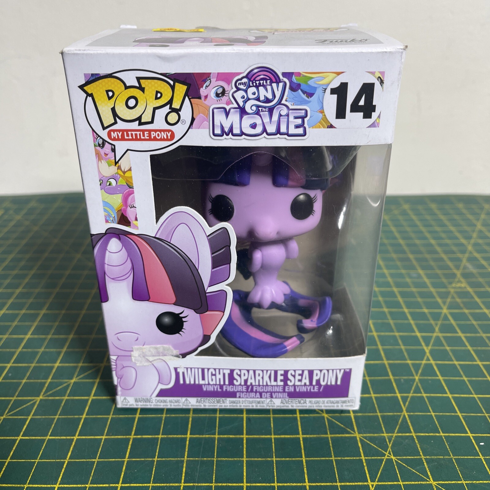 Funko Pop! Figura De Acción My Little Pony: Mlp Movie - Twilight Sparkle Sea Pony