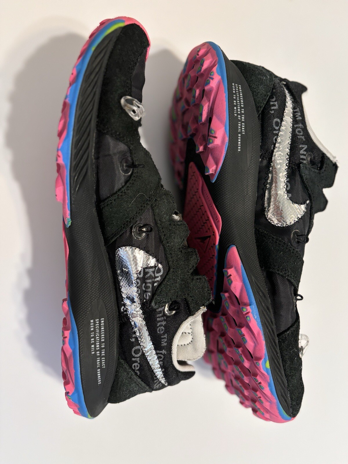 OFF WHITE X NIKE Nike Off white X Wmms Air Zoom Terra King 5 nero