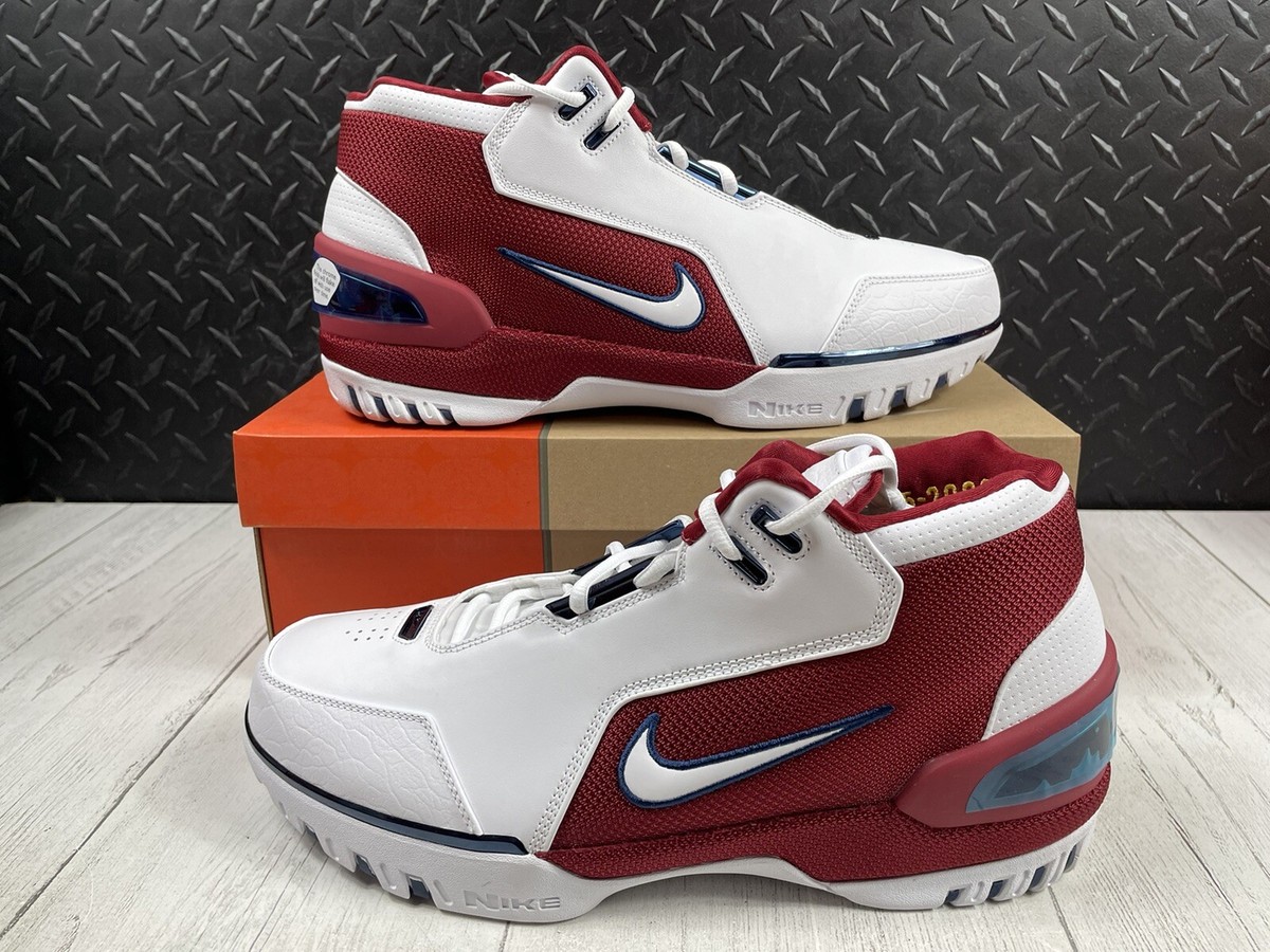 SZ 13-NIKE AIR ZOOM GENERATION RETRO NWB DS FIRST GAME CRIMSON