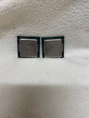 LOT OF 2 INTEL CORE i5-4590S QUAD-CORE 3.00GHz CPU PROCESSOR SR1QN