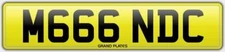 NUMBER PLATE M666 NDC REGISTRATION MANDY AMANDA MANDS NO FEES MANDIP REG MAND C