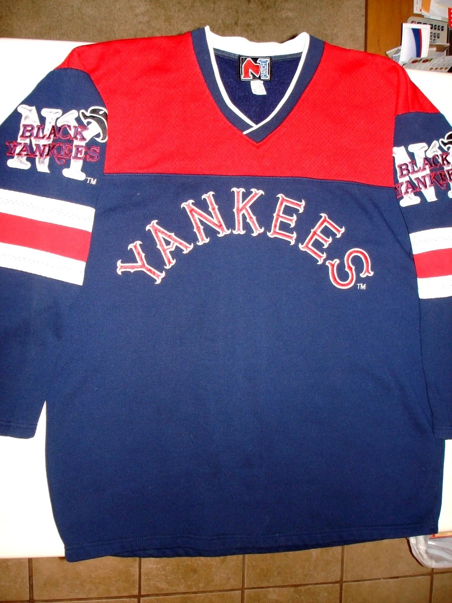 Black yankees cheap negro league jersey