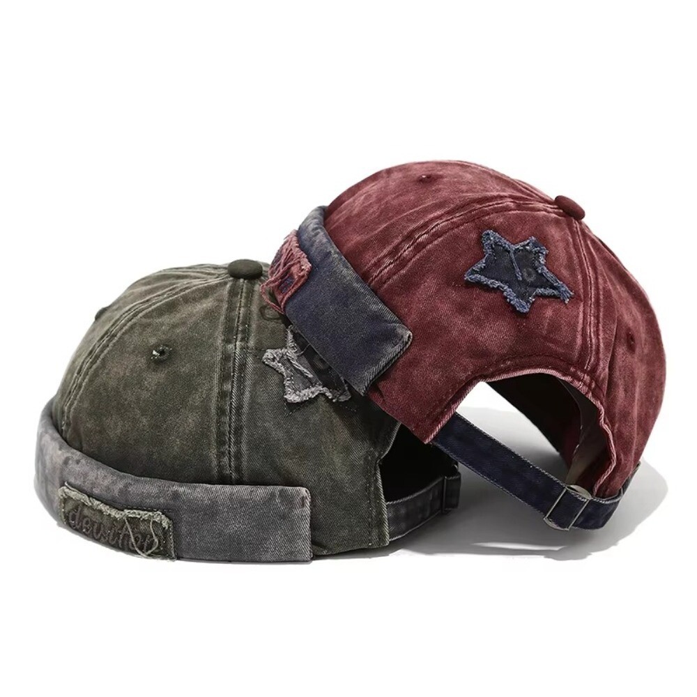 APL Tappo docker regolabile lavato colore melone cappello padrone di casa tappi Unsiex