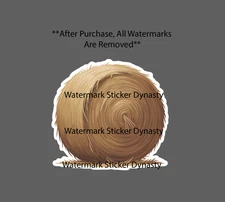 Hay Bale Sticker Waterproof Decal Round Farm Farmhouse Animals Country Gift NEW