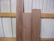 3 PC BLACK WALNUT LUMBER WOOD KILN DRIED BOARDS LOT G20G 3/4" THICK FLAT