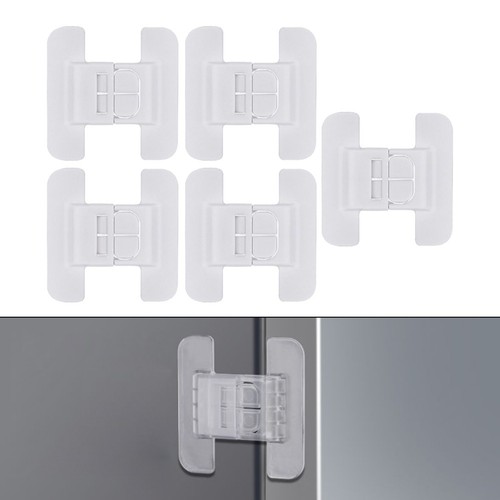 5pcs Lock Buckles for Cabinets and Refrigerators Sturdy and Secure Design - Photo 9/10