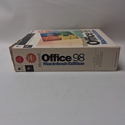 Microsoft Office 98 Macintosh Edition for sale online | eBay
