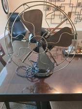 Emerson Trojan Fan 5310, Brass, 12 inch, Circa 1906, Professionally Restored