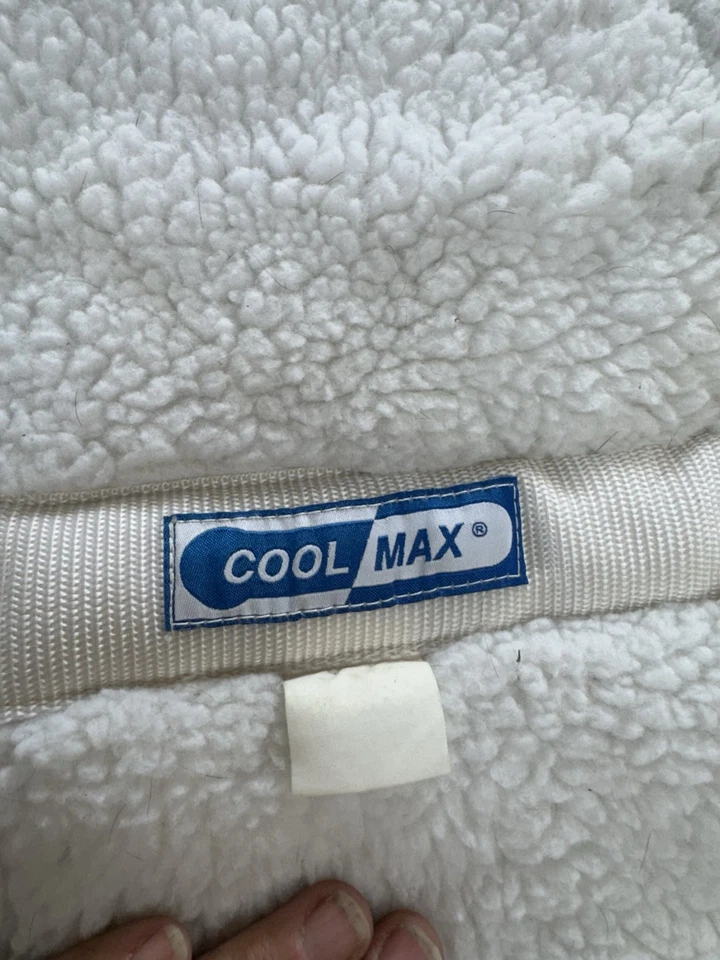 Almofada de sela Coolmax English Horse coleção Lettia lã branca A/P 17 - Imagem 3 de 4