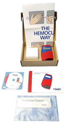 HEMOCUE GLUCOSE 201 ANALYZER !