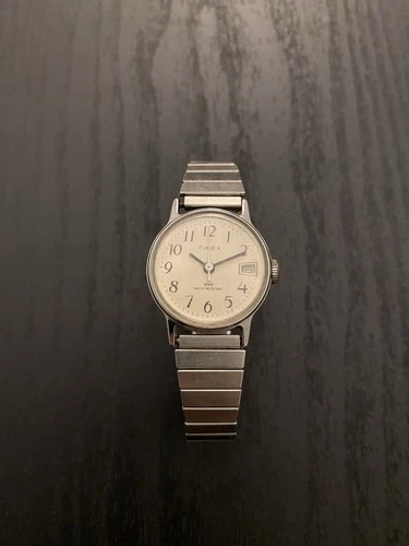 Vintage Collectible Timex Mechanical 14950 Silver Tone Women’s Watch
