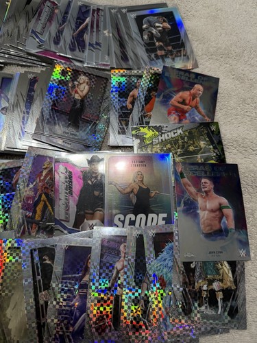 Lot 2026 WWE Topps Chrome  Parallels, Variations,#d SP, Base John Cena Over 200 - Picture 7 of 10