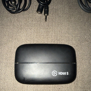 Elgato HD60 S Digital Video Capture Set-Top Box Black w/ Cables