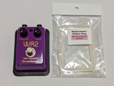 Guyatone WR2 Wah Rocker Auto Wah Effektpedal für Gitarre mit Ersatzgummiring