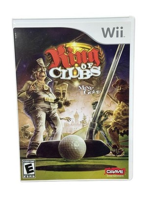 King of Clubs (Nintendo Wii, 2008) No Manual - Tested
