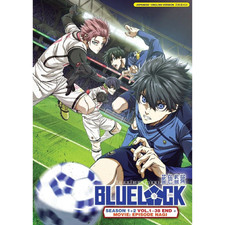 Blue Lock Complete Collector Boxset Season 1-2  Movie English Dub Anime DVD