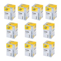 10 GlüHlampen Innenraumleuchte 24 V 2 W Halogen Ba9S Hella FüR U.A. Schmitz