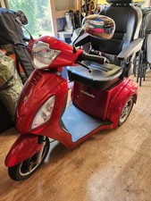EWheels EW36 Red 3-Wheel Electric Power Mobility Scooter