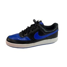 Nike Court Vision Low 11.5 Black Royal Blue DM8681-001 Retro Basketball Shoes