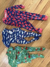 Lot Of 3 Size 18 Month 2-piece Pajama Sets For Boys EUC Free Shipping