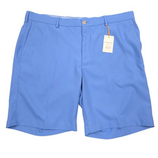  105 Peter Millar Crown Salem Sport Bonnet Blue Performance Shorts Mens Size 38
