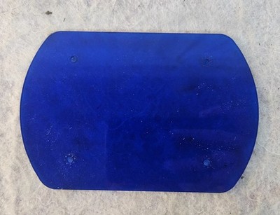 Benchmark Games MONSTER DROP Arcade Game 4'' x 6'' Blue Plexi Piece
