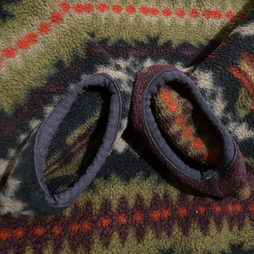 Vintage Patagonia Synchilla Mens XL 90s Sacajawea Carbon Printed Snap T Fleece - Picture 7 of 11