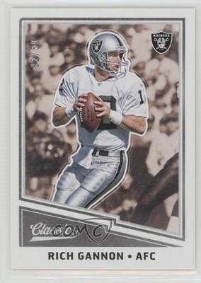 2017 Panini Classics Legends Blank Back 32/50 Rich Gannon #190 uk2