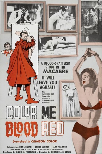 Color Me Blood Red ( Gore Horror 1965 H. G. Lewis ) Rare Big Box Vintage VHS - Picture 13 of 13