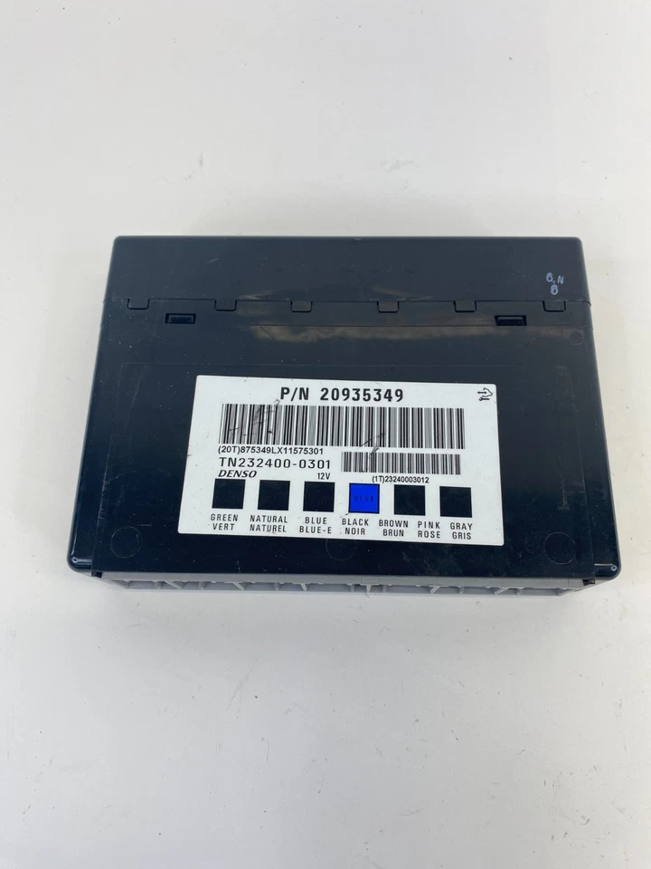 2008-2012 Buick Enclave 3.6L V6 Body Control Module Computer Unit 20935349 OEM - Image 2 of 4