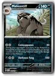 Mabosstiff 143/193 Paldea Evolved Reverse Holo