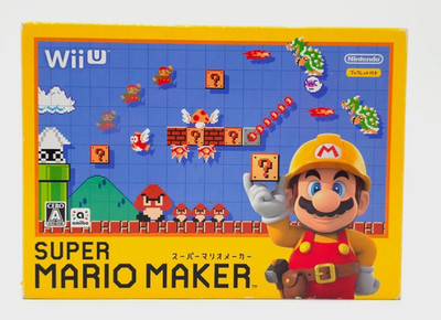 Super Mario Maker Nintendo Wii U NTSC-J