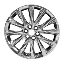 Metallic Polished 12 Spoke 20 X 8 Refurbished Wheel