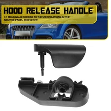 Car Hood Bonnet Latch Release Handle 8J1823533C 4PK for Audi TT TTRS 2006-2014