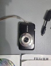 Fujifilm FinePix JX200 J Series 12MP Black Compact 5x Zoom USB Cable Manual