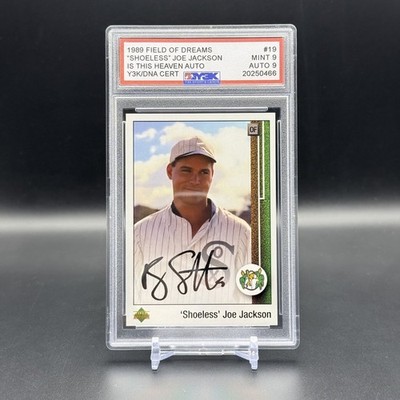 1989 » Shoeless Joe Jackson » Field of Dreams Custom Tribute Card Y3K* 10 GEM MT