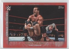 2015 Topps WWE Undisputed Famous Finishers Red Dean Malenko #19 0w6