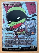 ダーク・レオとシュレッダー　ジャパンショーケース　フラクチャーfoil MTG フラクチャー・Foil】(299)□ショーケース□《ダーク・レオと
