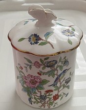 Aynsley Pembroke - Fine Bone China Lidded Trinket Pot