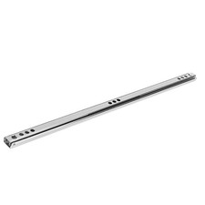 2Pcs/Set Cold Rolled Steel Drawer Rail Ball Bearing Slide Smooth Cabinet Hardwar